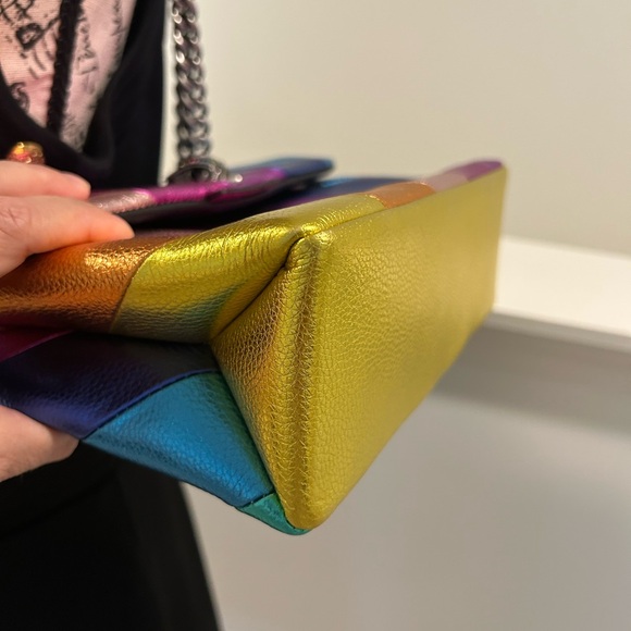 Kurt Geiger Multicolor Rainbow Shoulder Bag - Picture 9 of 16